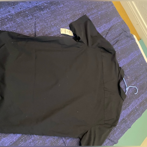 Alfani short sleeve black button up shirt-xxl - Picture 4 of 4